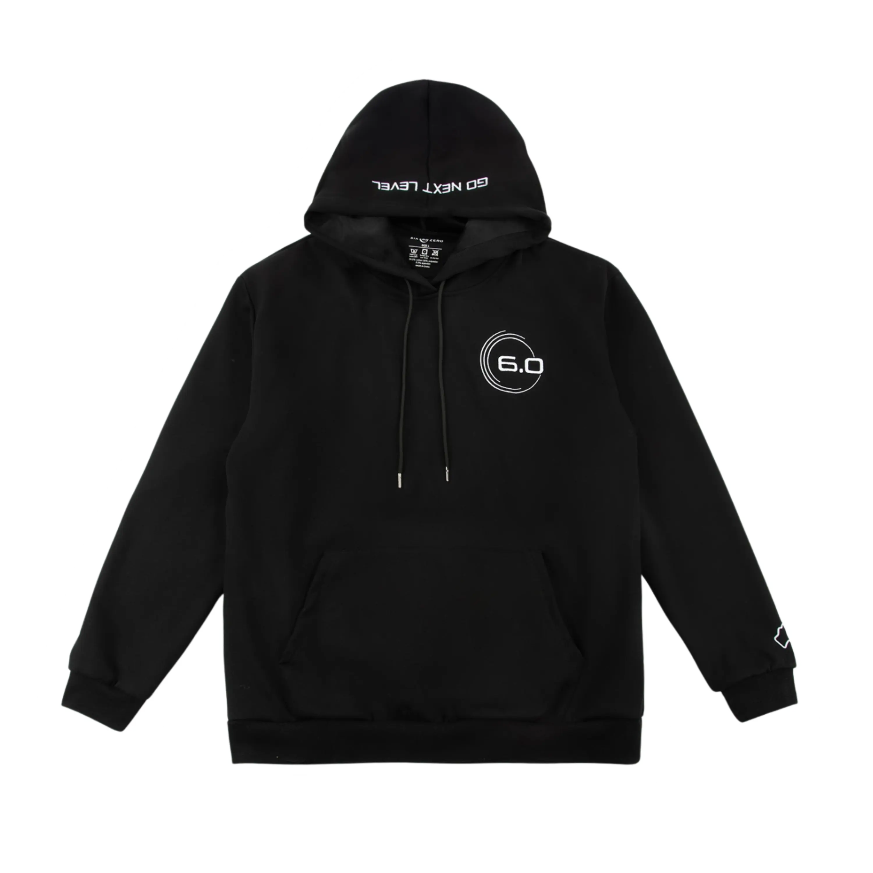 Six Zero Embroided Hoodie Six Zero